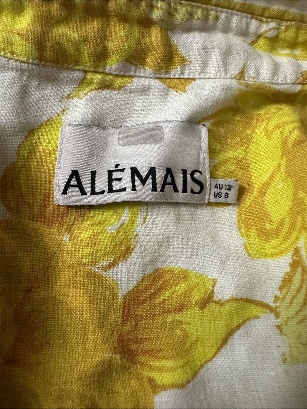ALEMAIS Sonny Oversized Shirt US 8 - Picture 10 of 12
